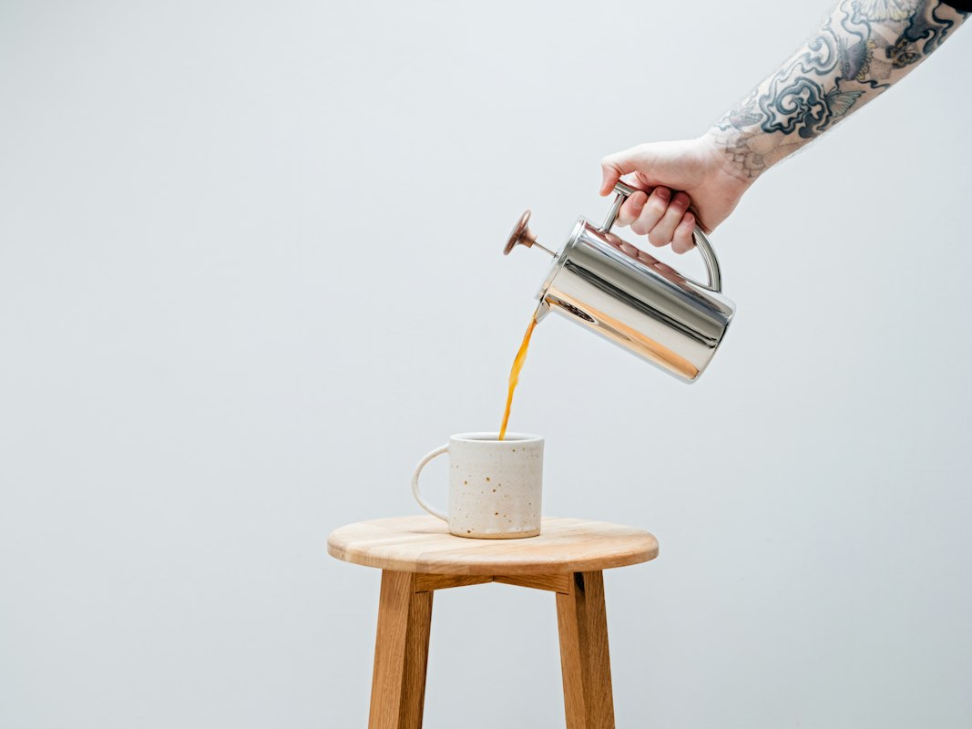 Automatic pour-over coffee brewer